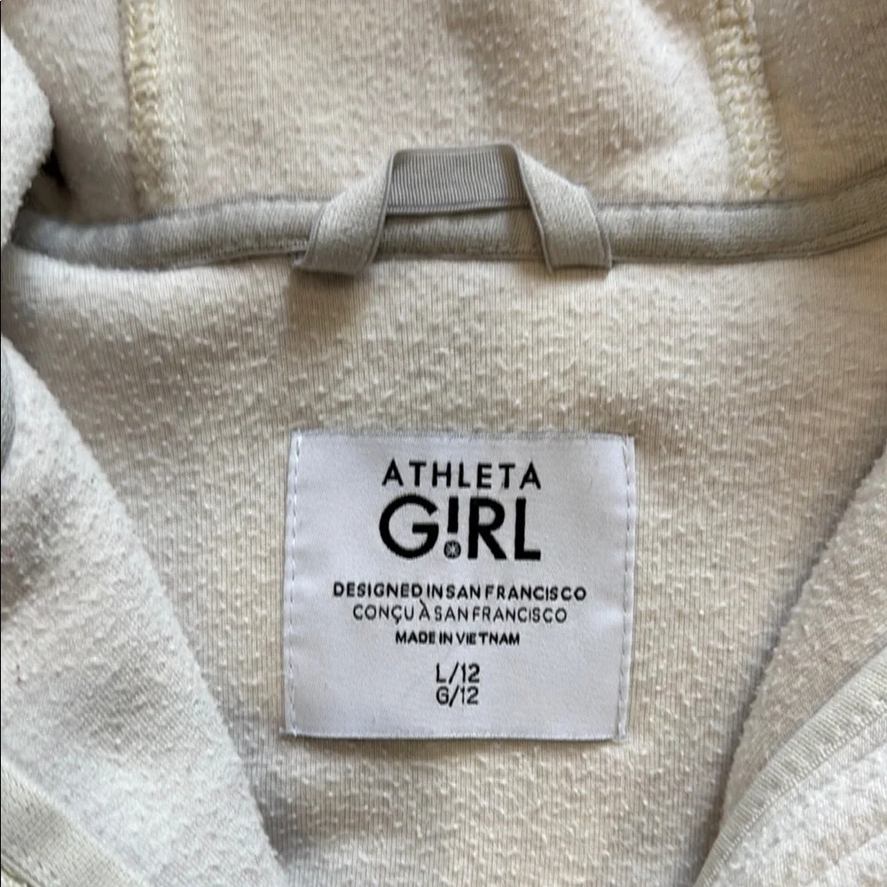 Cozy Cream Sherpa Athleta Hoodie